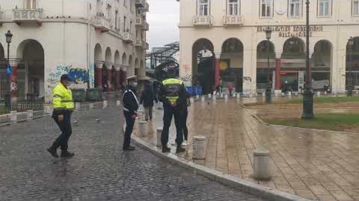 Έλεγχοι της αστυνομίας για τις μετακινήσεις