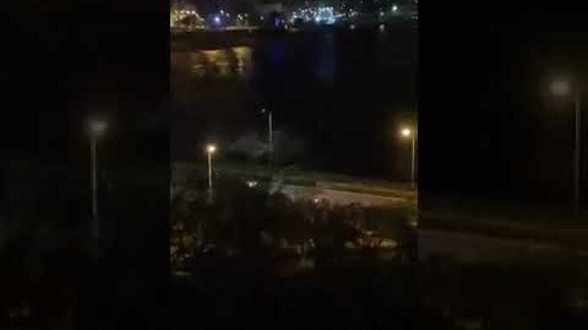 Kάτοικοι της περιοχής της Ραψάνης στην Καβάλα κατέγραψαν το όχημα να κινείται ανάποδα