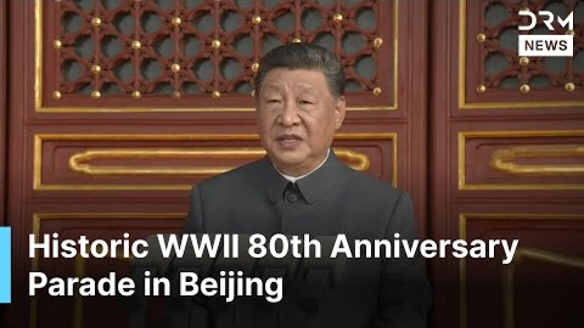 Xi Jinping's Historic, Powerful Speech at China's Massive Military Parade | AQ1G