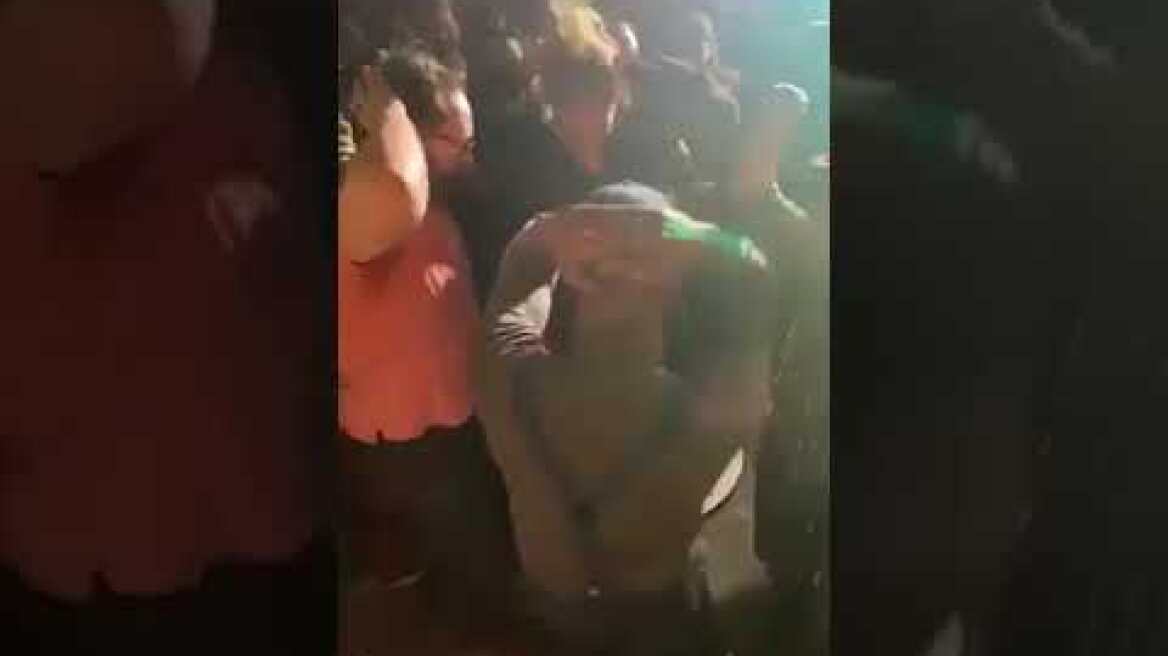 Adele and Jennifer Lawrence at 'Pieces Gay Bar' in New York City