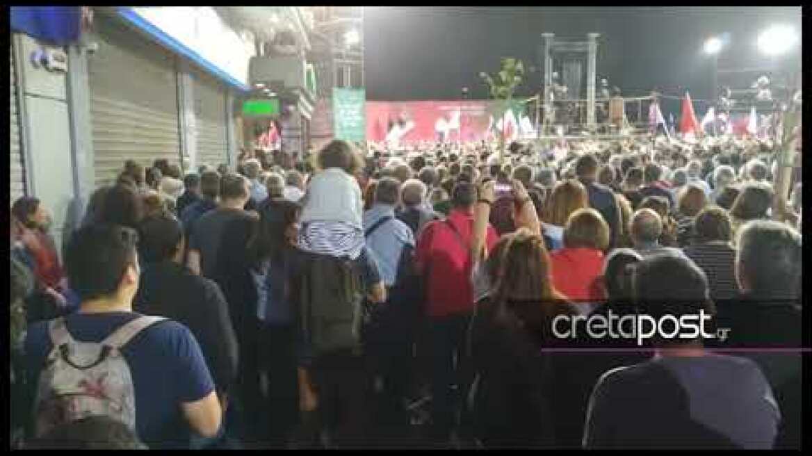 Ο Αλέξης των... λίγων στο Ηράκλειο