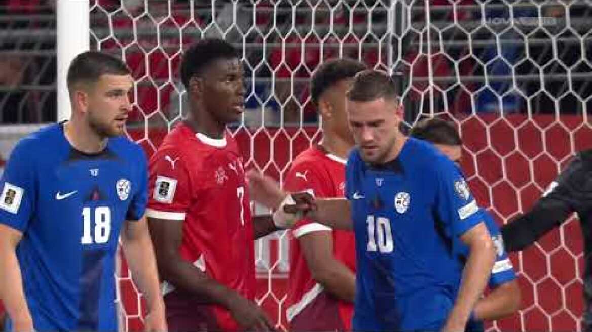 Ελβετία-Σλοβενία: 3-0 (MD2, 08/09/2025)