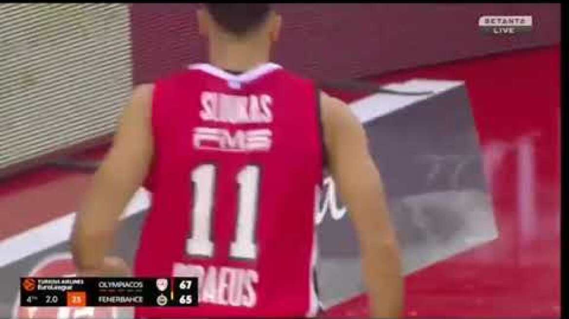 Sloukas Buzzer Beater_Olympiacos Fenerbahce 67 65 (Κώστας Σλούκας νικητήριο καλάθι Ολυμπιακος Φενέρ