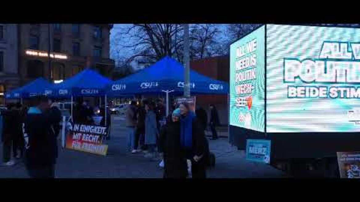 Tο εκλογικό περίπτερο του CSU στο Μόνακο (1)