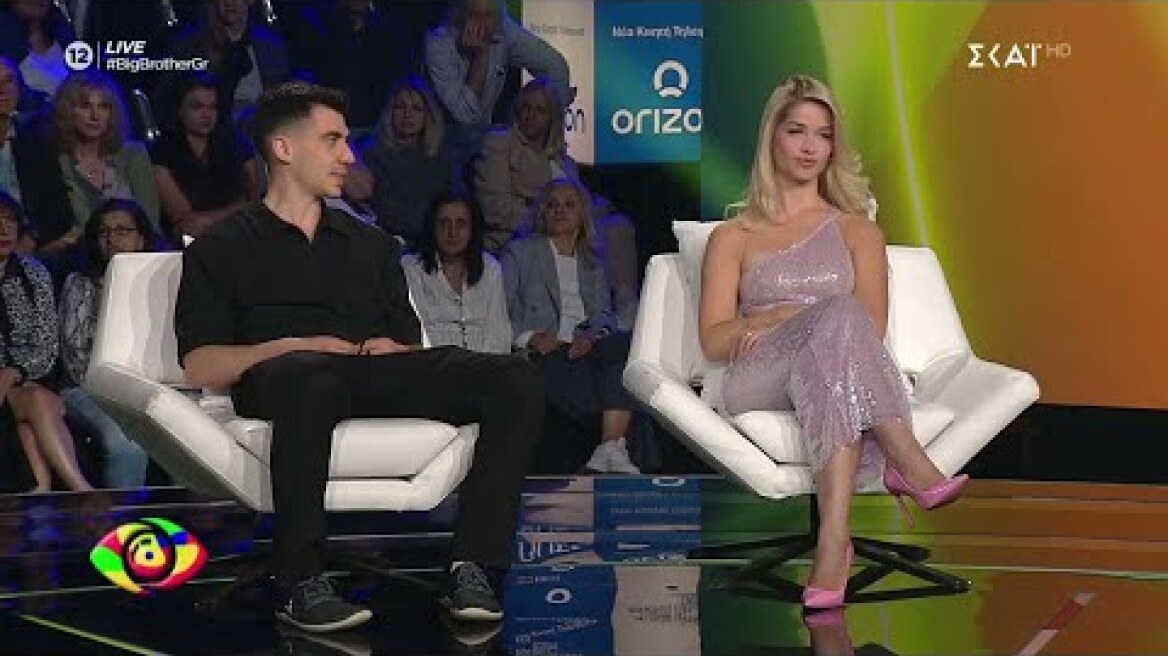 Φειδίας και Στυλιάνα μιλούν για το πως βίωσαν την απόσταση μεταξύ τους | Big Brother | 18/05/2025