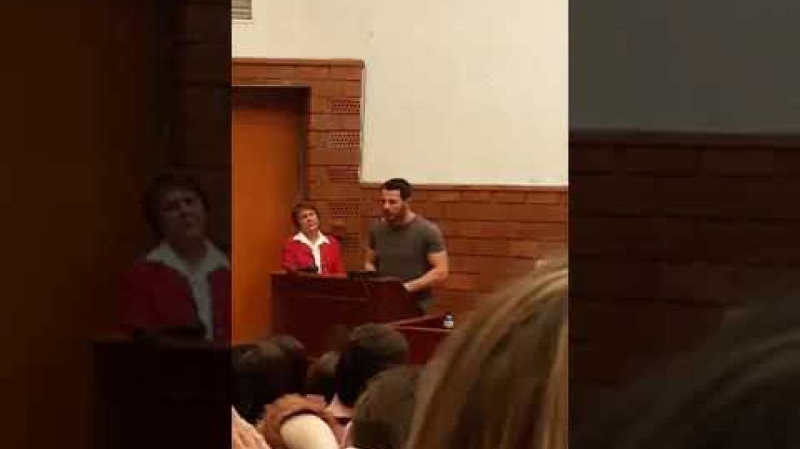 Διάλεξη Ντάνου στο Πάντειο