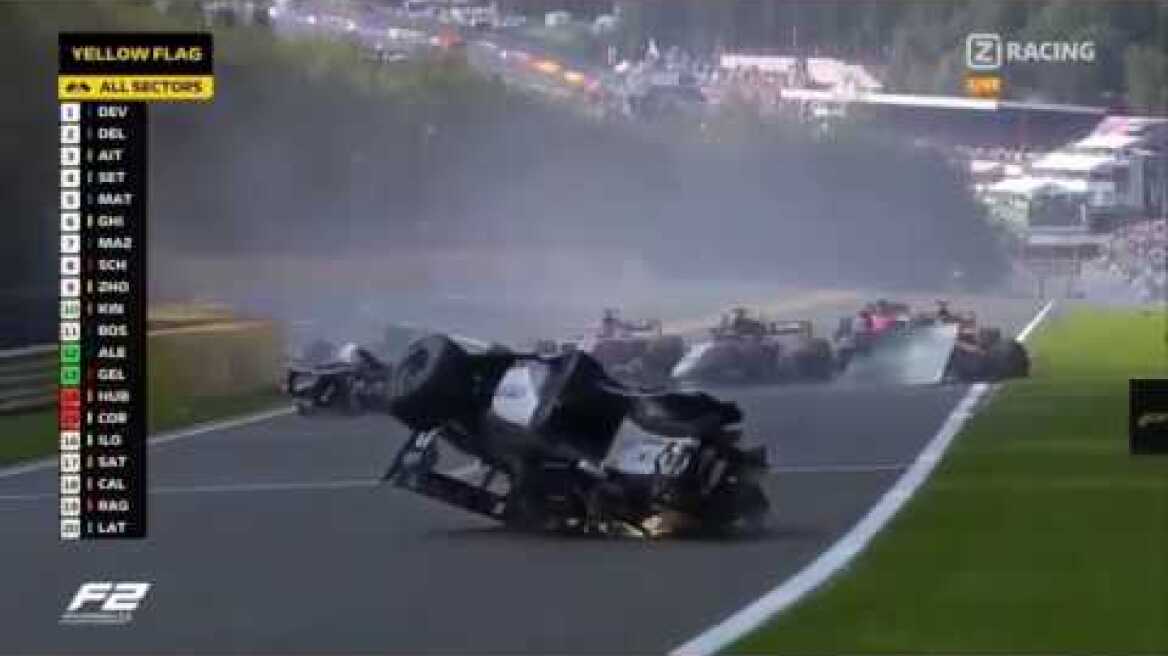 F2 Belgium-Spa 2019 Fatal Crash. Anthoine Hubert Passed Away.