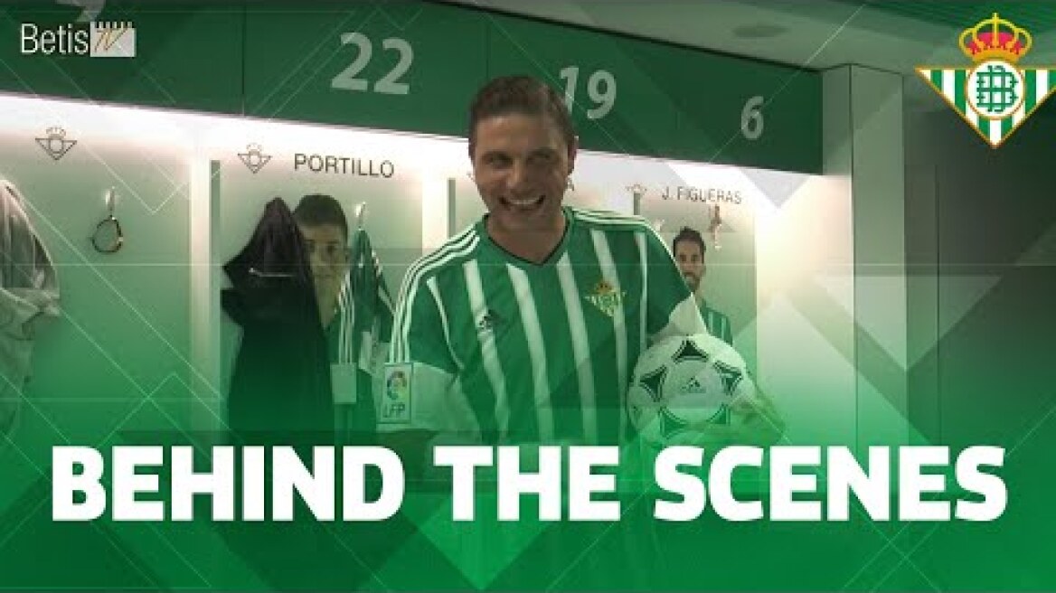 BEHIND THE SCENES | ¡Joaquín vuelve al Real BETIS Balompié"