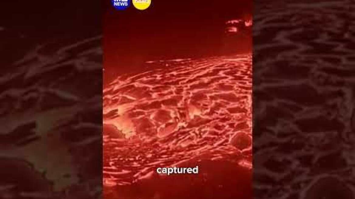 Lava pours from Kilauea volcano | 9 News Australia