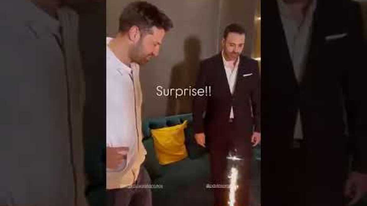 Η έκπληξη στον Κωνσταντίνο Αργυρό για τα γενέθλιά του