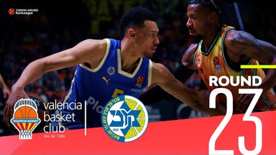 Baldwin is the hero for Maccabi!| Round 23, Highlights | Turkish Airlines EuroLeague