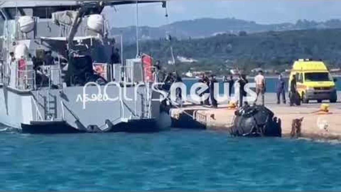 Στο Κατάκολο οι μετανάστες που διασώθηκαν στο Ιόνιο