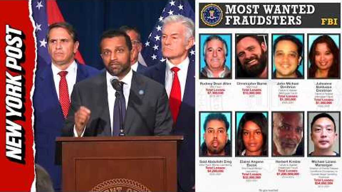 FBI Unveils 'Most Wanted Fraudsters' List Tied to More Than $1 Billion in Stolen Funds