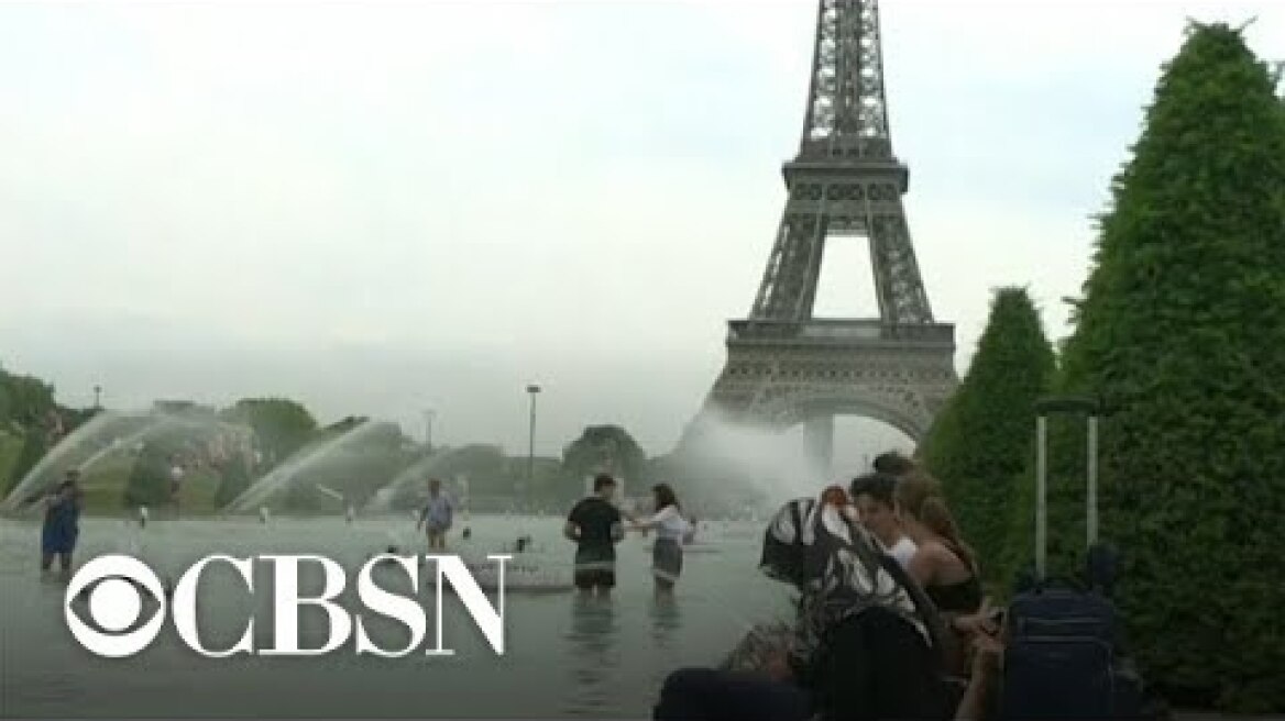 Vicious heat wave sweeps western and central Europe