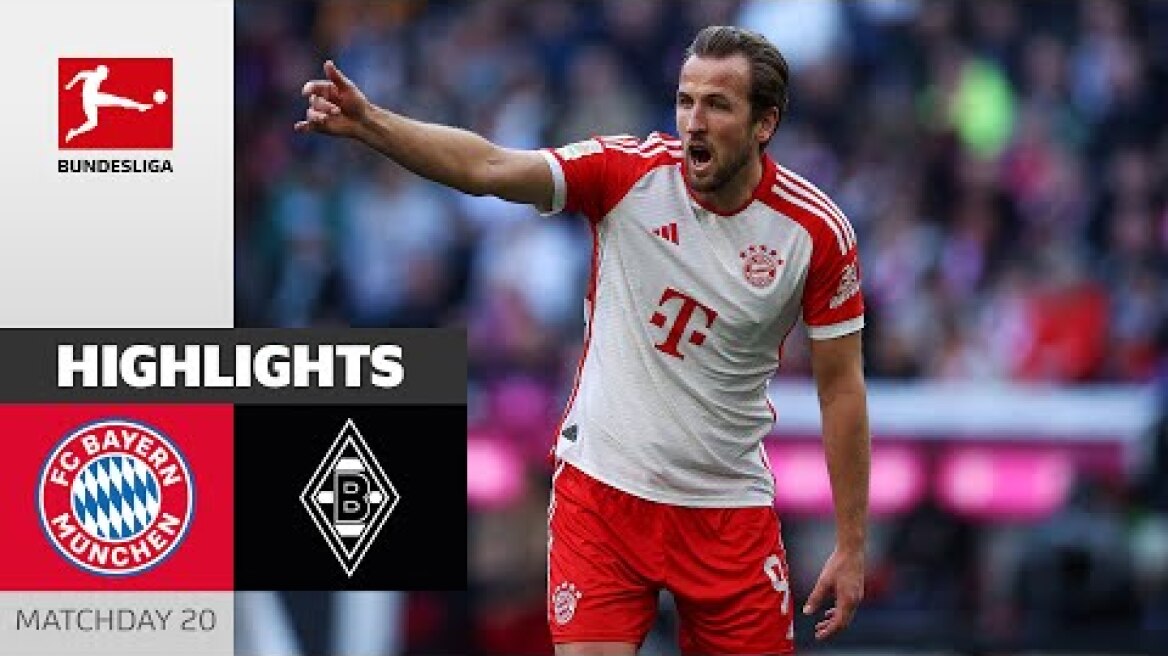 Bayern Keep The Title Race Going! | FC Bayern - Borussia M'gladbach 3-1 | Highlights | MD 20 BL
