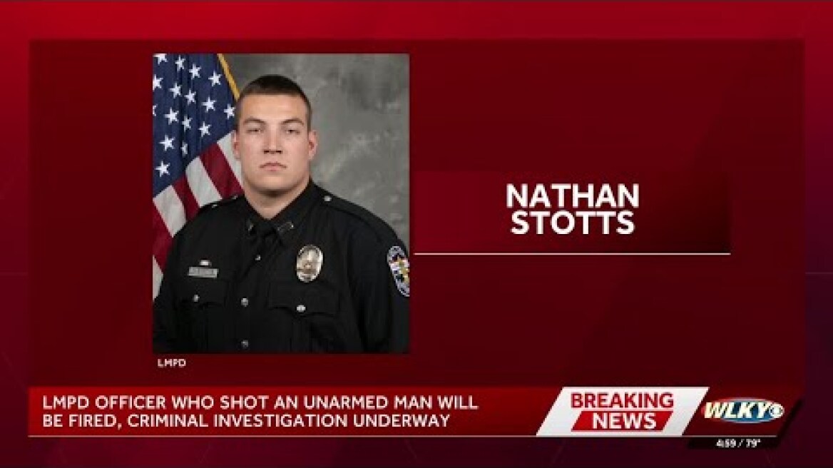 LMPD officer who shot unarmed suspect to be fired