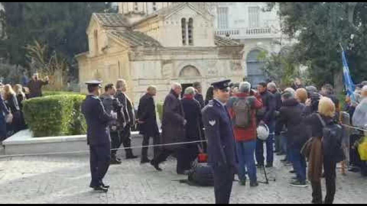 Ο Αντώνης Σαμαράς στη Μητρόπολη