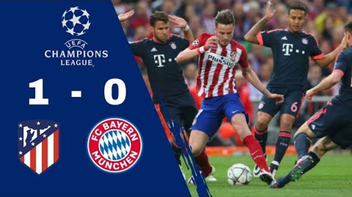 Résumé ATLETICO 1 - 0 BAYERN | Demi finale Aller | Ligue Des Champions 15/16 [HD] [CANAL+]
