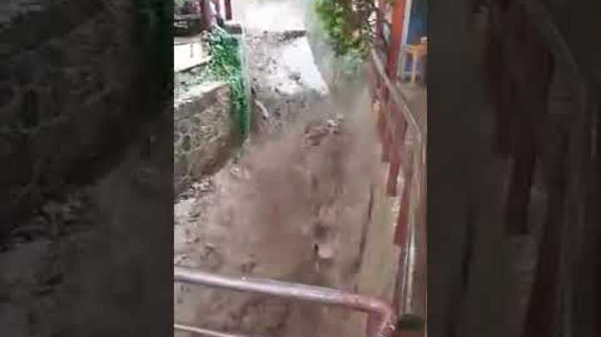 Βροχόπτωση στο Έλος Κισσάμου