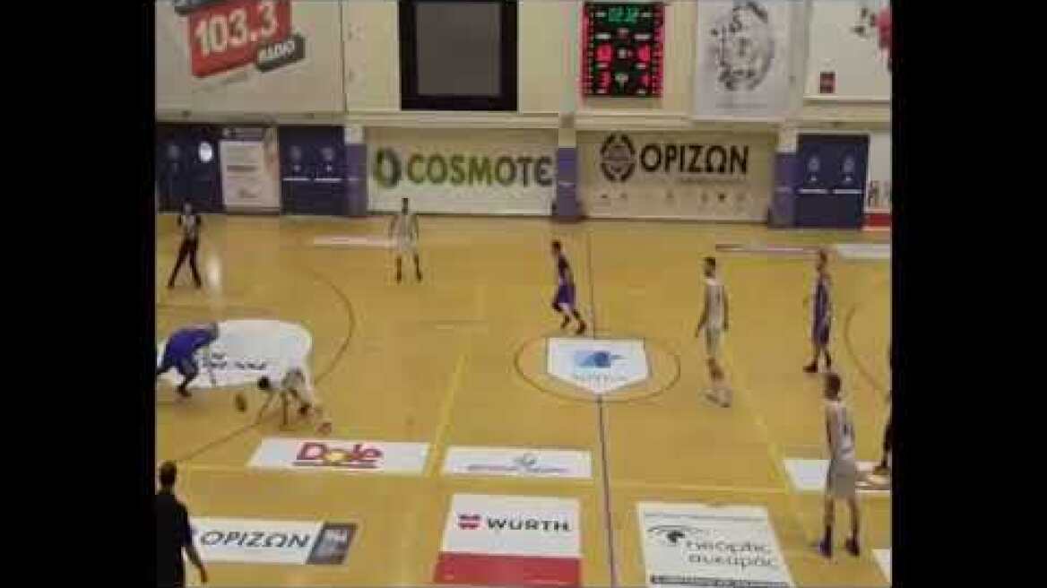 Το χτύπημα στον Ευστρατίου στο παιχνίδι με τον Τρίτωνα