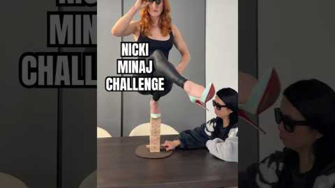 Nicki Minaj Challenge ACCEPTED and ELEVATED 🫨