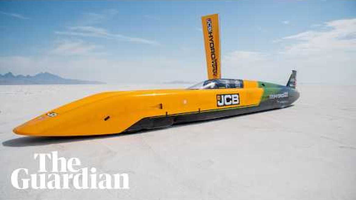 British driver sets new land speed record for hydrogen-powered car
