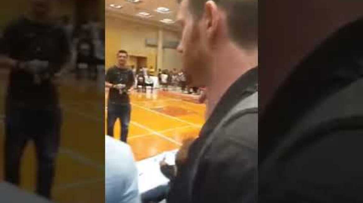 Arnold Schwarzenegger gets attacked in South Africa