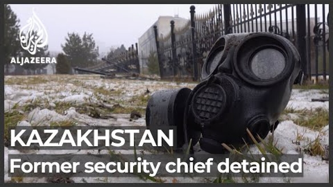 Kazakhstan detains former security chief for treason