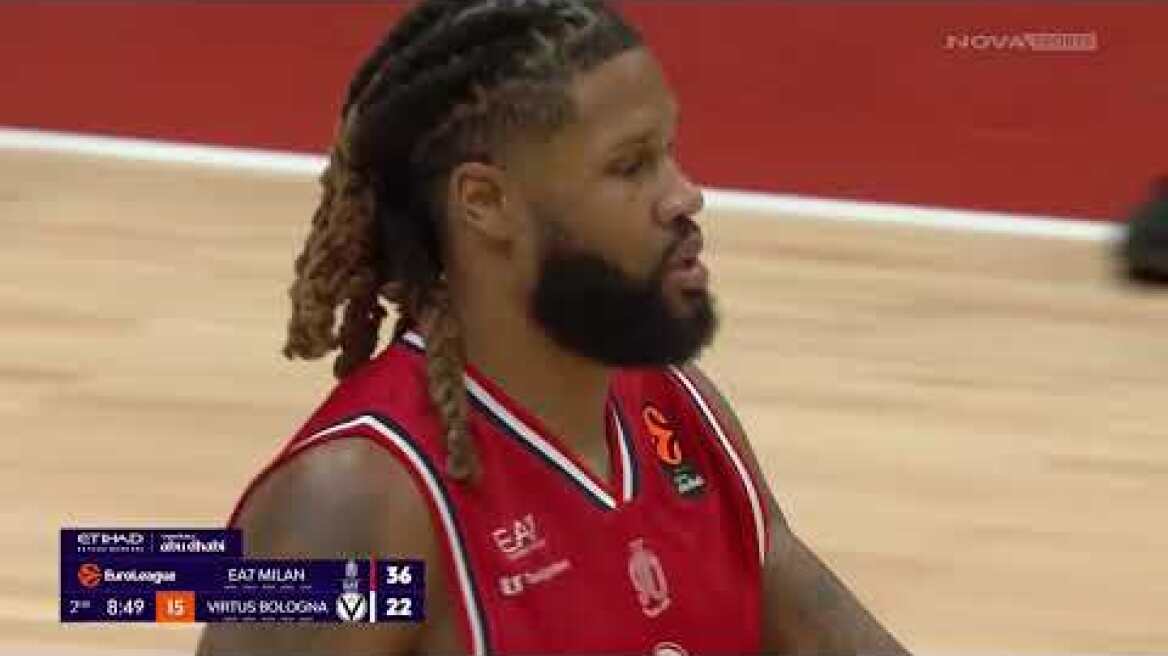 Αρμάνι Μιλάνο - Βίρτους Μπολόνια: 103-87 (MD 34, 26/03/2026)