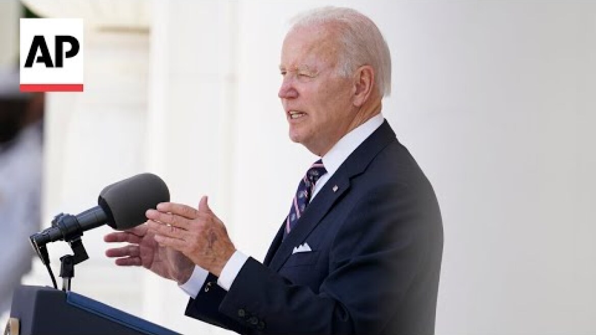 Joe Biden honors his late son in first speech since cancer diagnosis