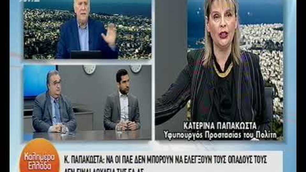 Παπακώστα για τις προληπτικές προσαγωγές στα Γιαννιτσά: Εστιάζουμε στην πρόληψη, όχι στην καταστολή