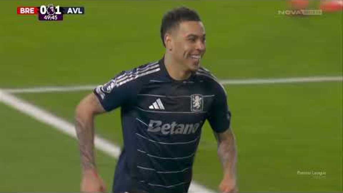 Μπρέντφορντ - Άστον Βίλα: 0-1 (MD 28, 08/03/2025)