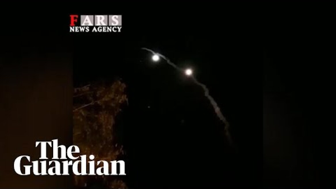 Iran releases video of missile attack on US bases in Iraq