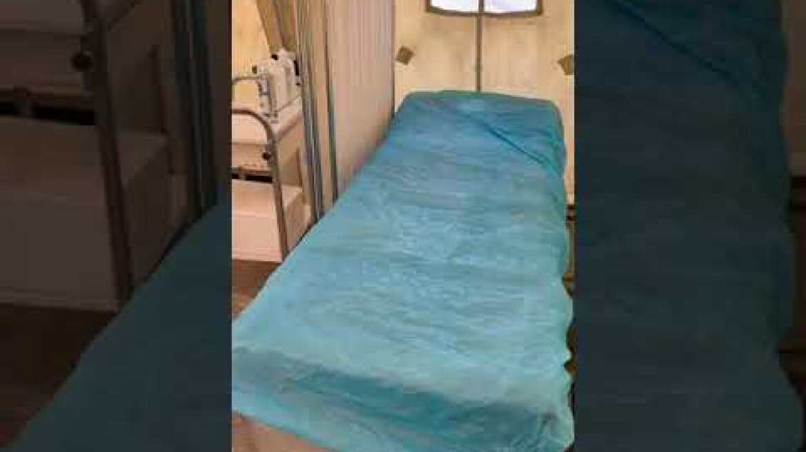 Σκηνές έκτακτης ανάγκης στο Γενικό Νοσοκομείο Σαντορίνης