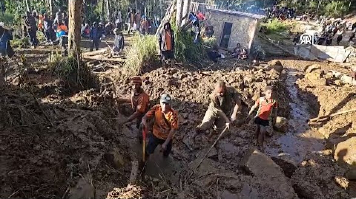 Θάφτηκαν ζωντανοί «πάνω από 2.000 άνθρωποι» στην Παπούα Νέα Γουϊνέα λόγω κατολίσθησης