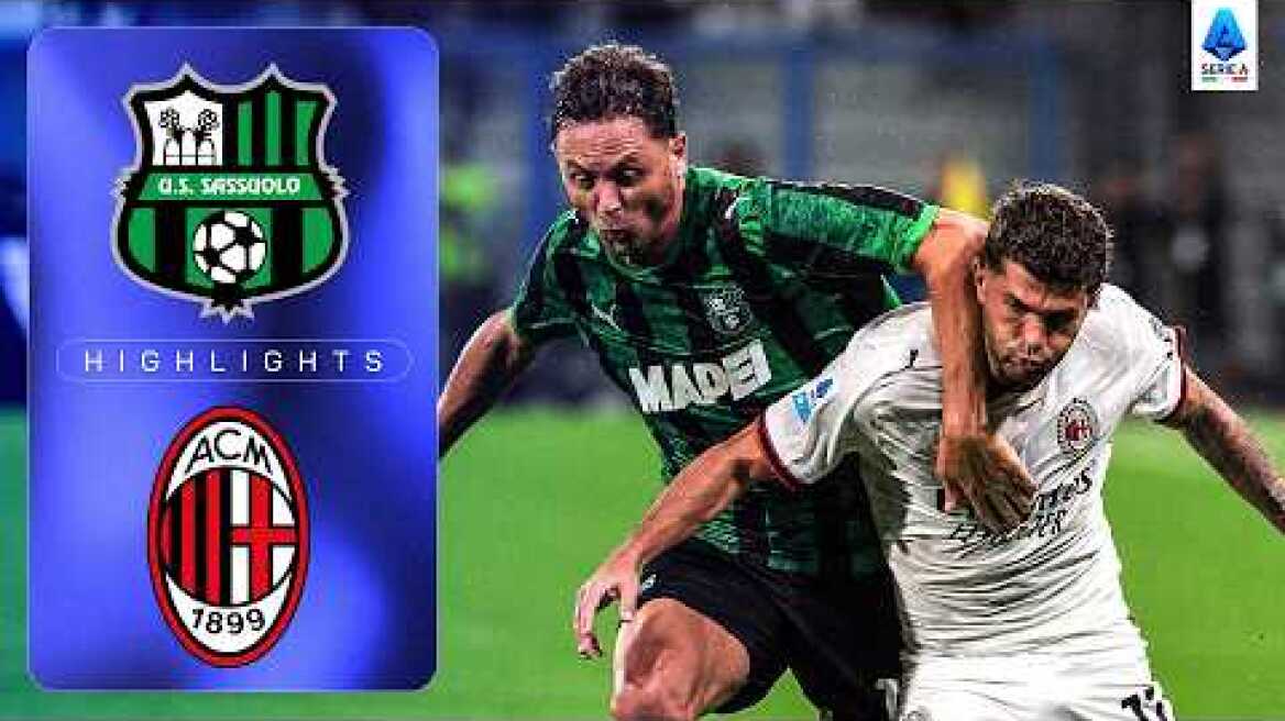 Back to Back Shots at the Mapei | SASSUOLO-MILAN | HIGHLIGHTS | Serie A 2026/27