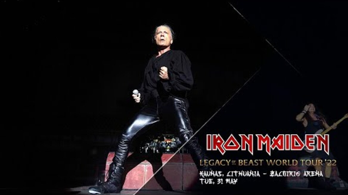 Iron Maiden - Legacy of the Beast 2022 - Kaunas, Lithuania - Full Show