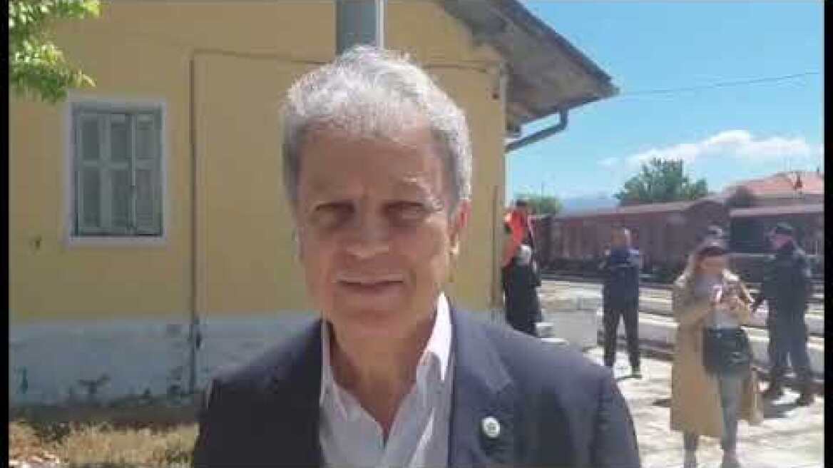 Το τρένο σφυρίζει ξανά στη Φλώρινα - Λιάσης και Αμανατίδης περιμένουν το τρένο