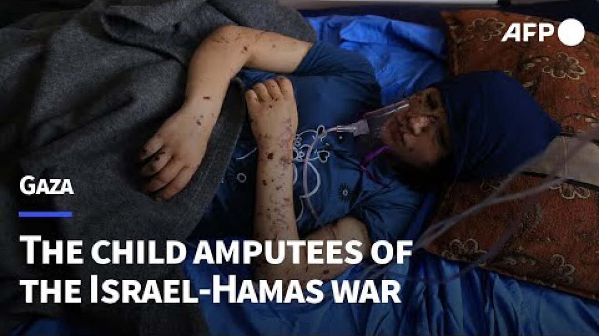 'I want my legs back': the child amputees of Gaza's war | AFP