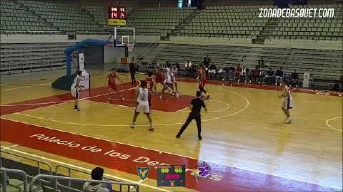 LIGA EBA 20/21 | Noah Churchill Sørensen (UCAM B), partido ante Gandía