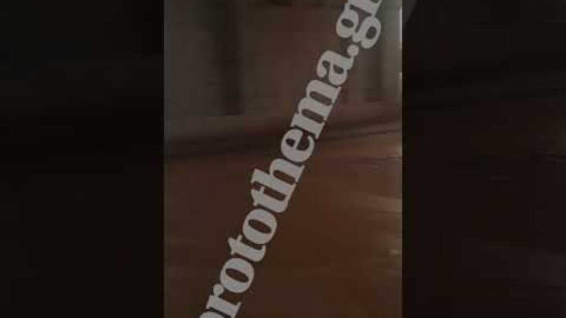 Η κατολίσθηση που έγινε το απόγευμα της Δευτέρας στο 162 χλμ της Πατρών Κορίνθου