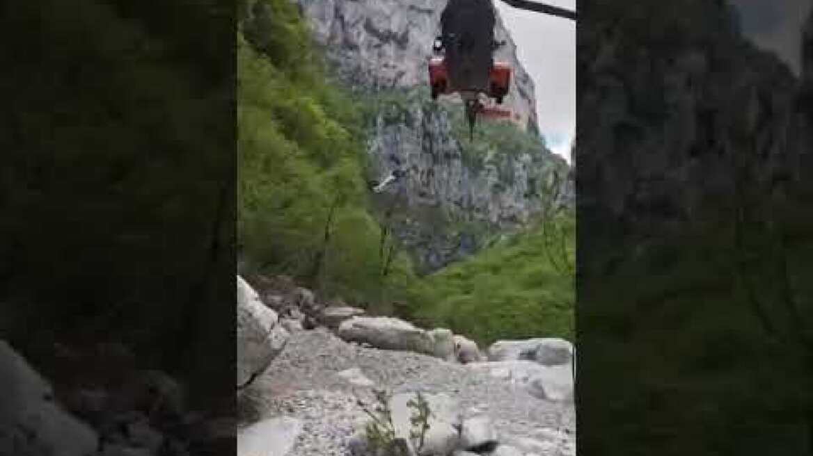 Διάσωση στο Φαράγγι του Βίκου