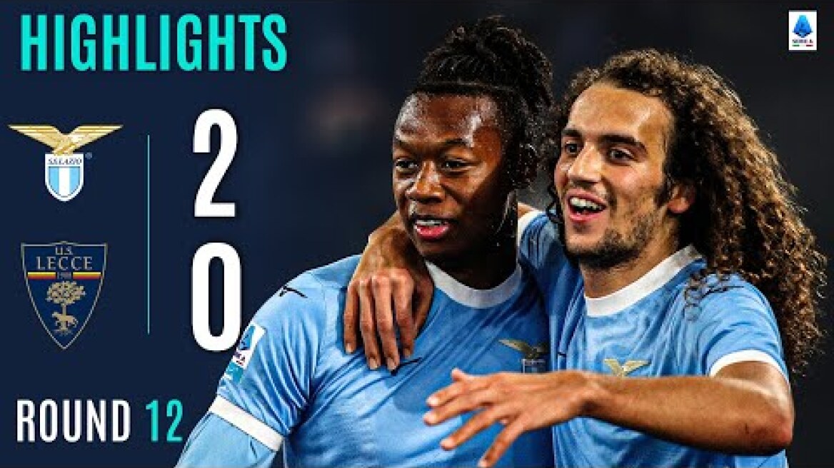 LAZIO-LECCE 2-0 | HIGHLIGHTS | Biancocelesti Cruise To Victory | Serie A 2025/26