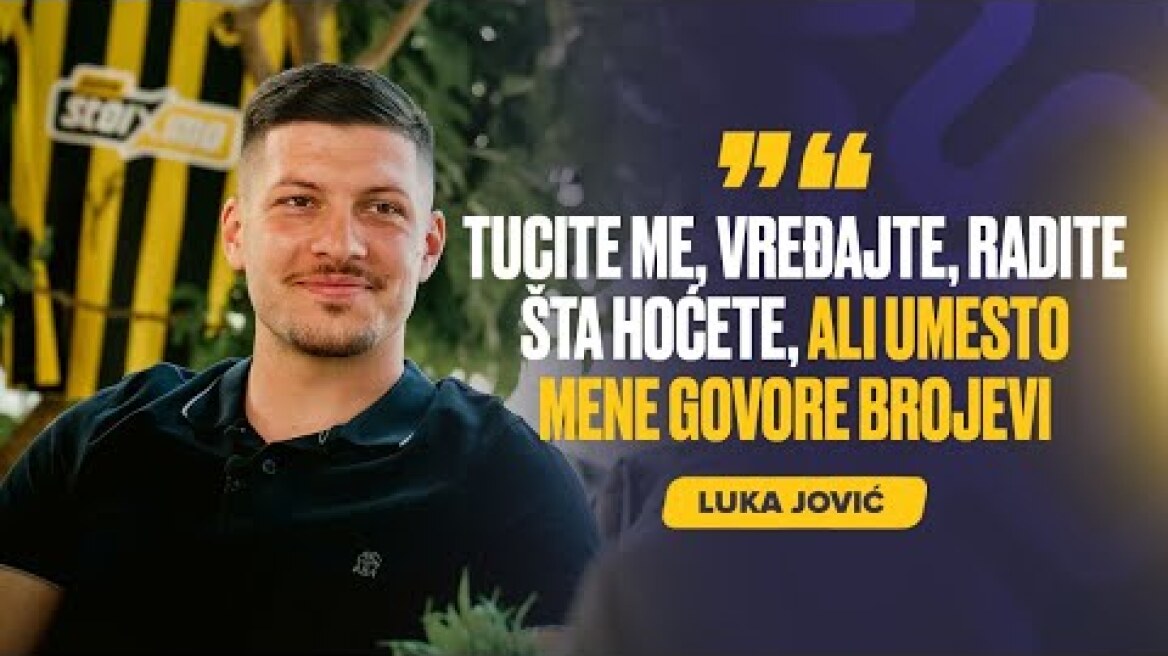 Luka Jović o tituli sa AEK-om, saradnji sa Nikolićem, prelomnom trenutku sezone, reprezentaciji…