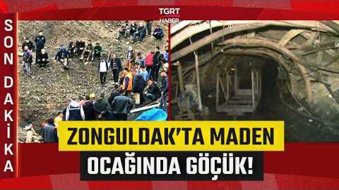 #SONDAKİKA | Zonguldak'ta Maden Ocağında Göçük! Mahsur Kalan İşçiler Var - TGRT Haber