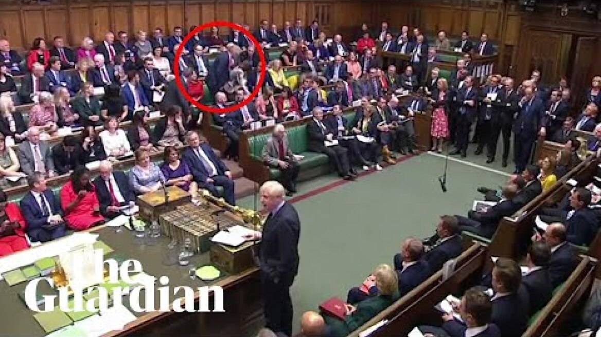 Tory MP Phillip Lee defects to Lib Dems midway through Johnson speech