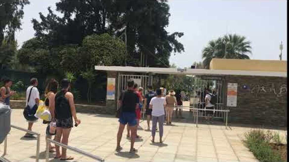 Αστέρα ουρές για την πλαζ