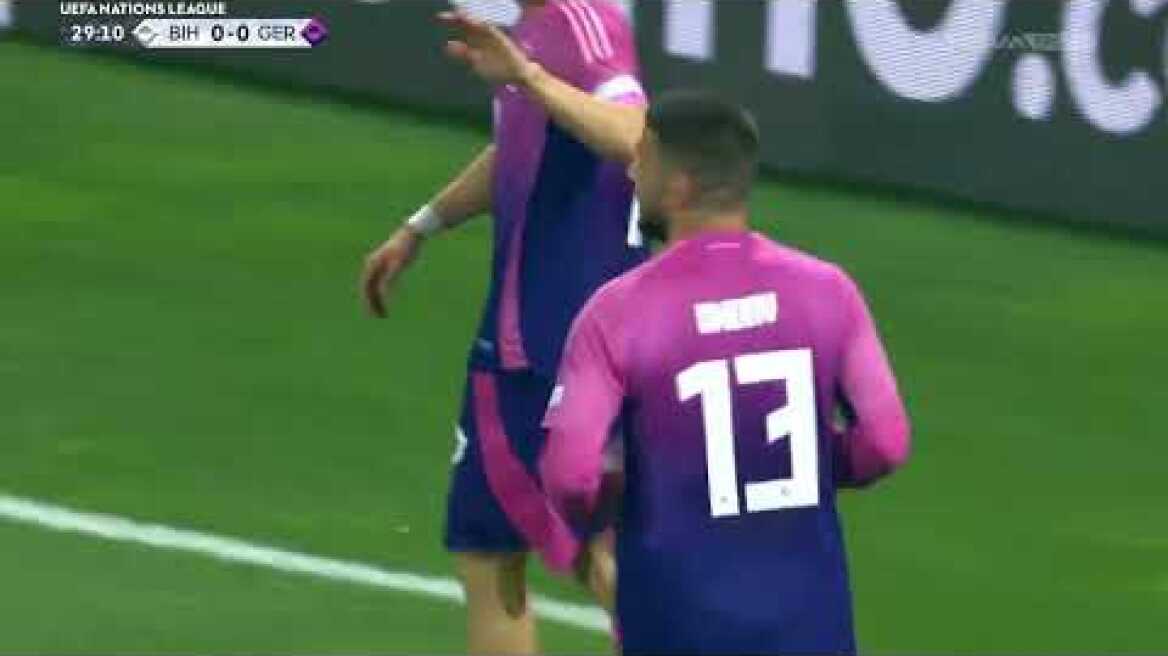 Βοσνία Ερζεγοβίνη – Γερμανία: 1-2 (MD3, 11/10/2024)