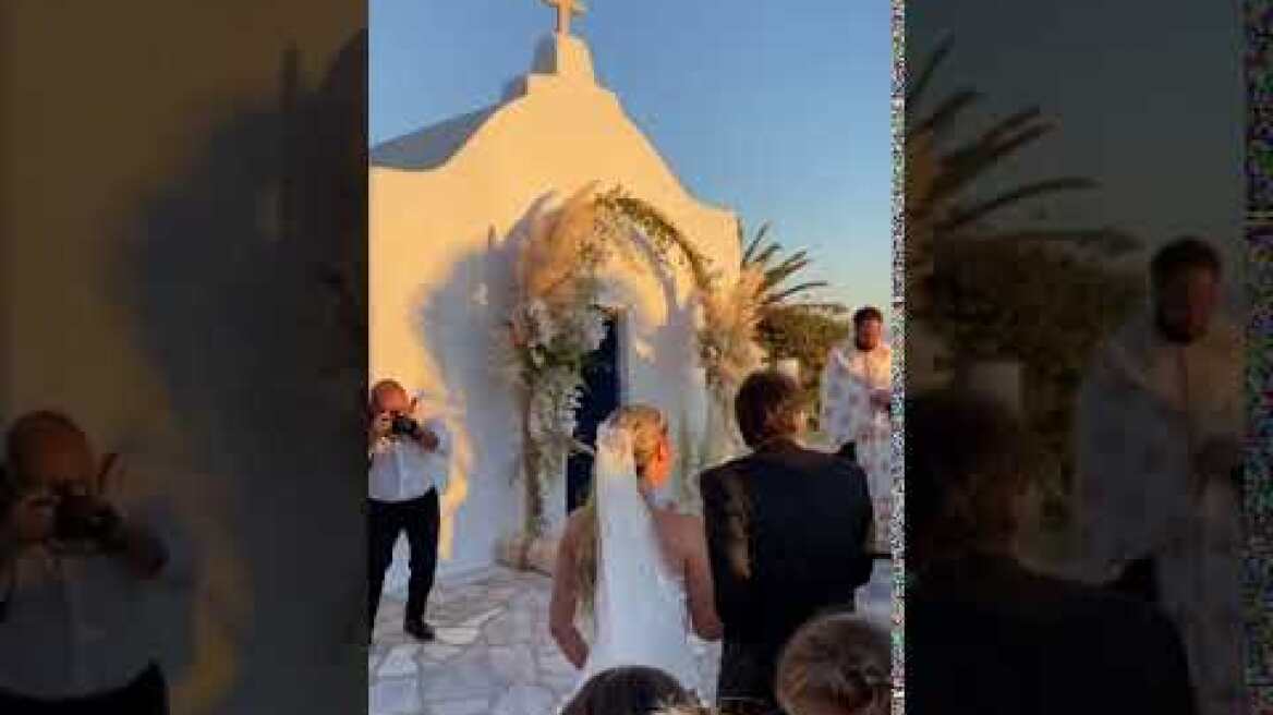 Νίκος Κριθαριώτης - Ναστάζια Δαρίβα: Παντρεύονται στην Μύκονο!