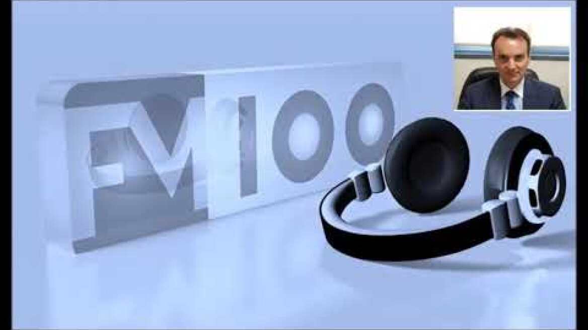 O διευθυντής εκπαίδευσης της περιφέρειας Κ. Μακεδονίας Αλέξανδρος Κόπτσης στον Fm100